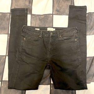 Topman - Super Spray Skinny Black jeans (size 32)